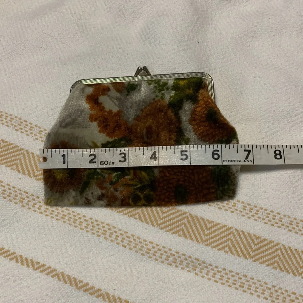 Handmade Floral Velvet Coin Purses